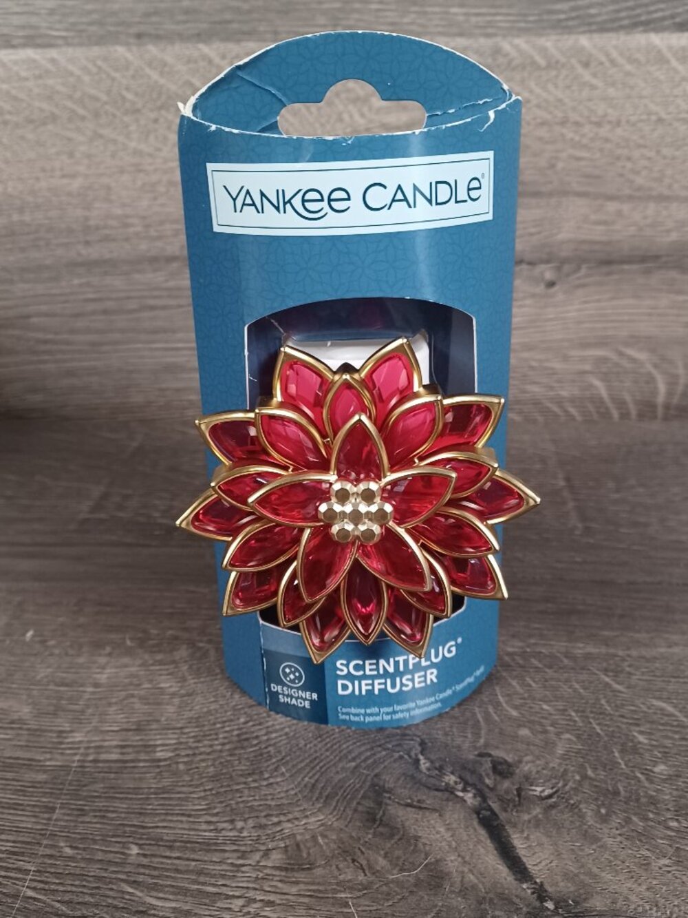 New Yankee Candle Designer Poinsettia Scent Plug Electric Diffuser Plug In